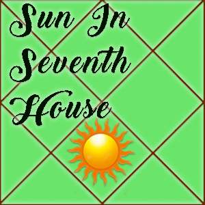 Sun in 7th house